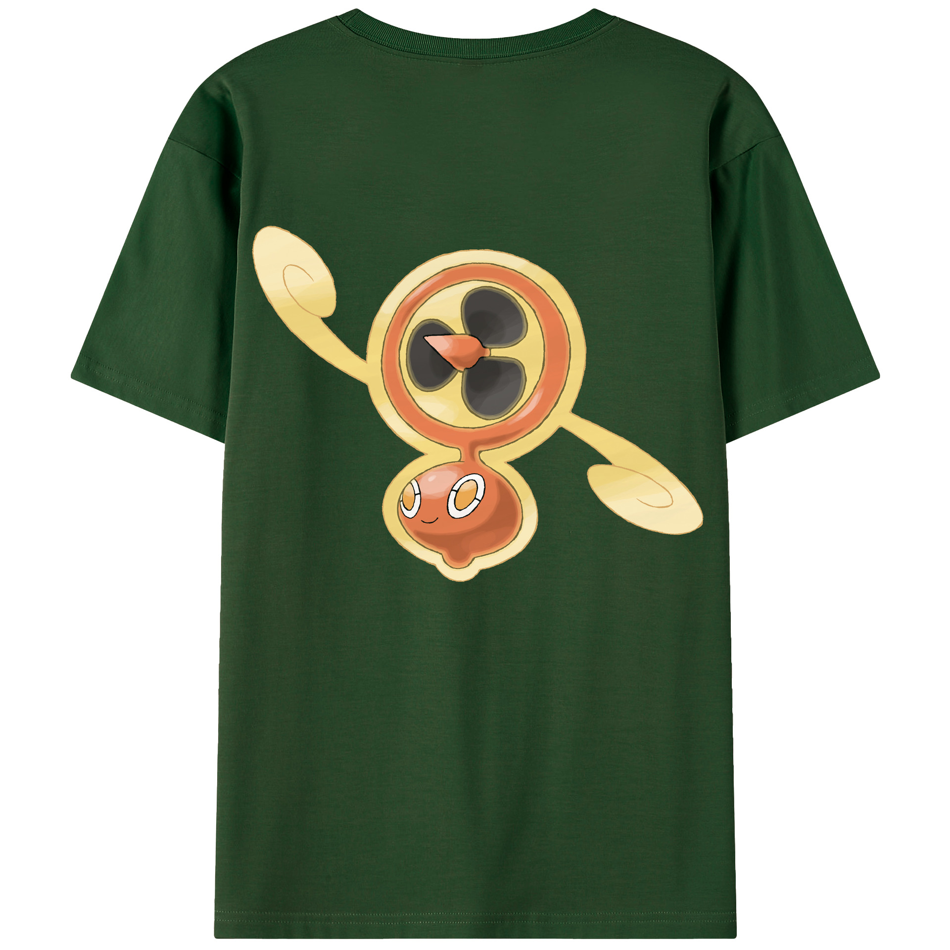 （画像用） ポケットモンスター Pokémon 綿100％半袖Tシャツ（背面プリント）